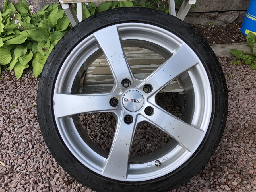 Lättmetallfälgar Dezent 18