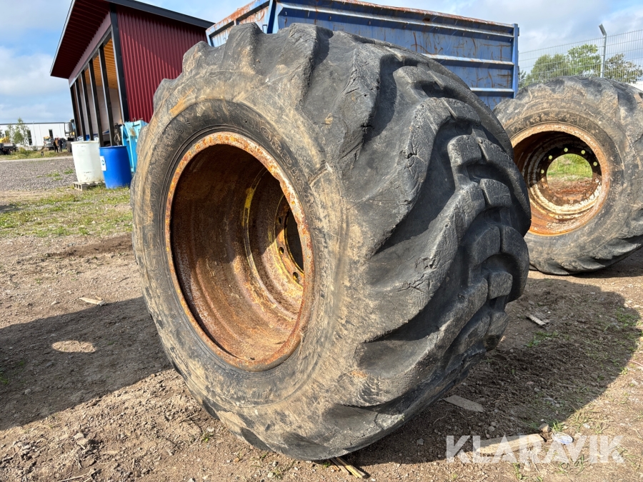 Hjul till John Deere skogsmaskin Nokian 710/40-24.5 1 st