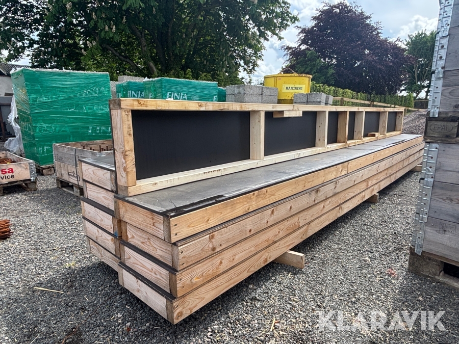 Betongformar / Gjutformar - Totalt 10st