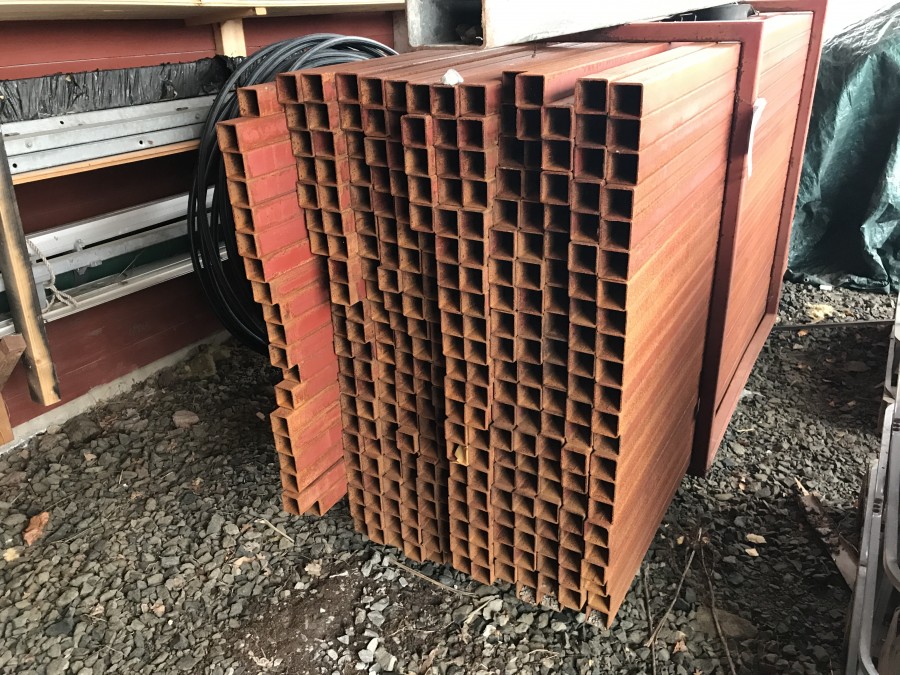 Fyrkantsprofiler Ca 294st