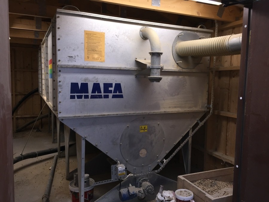 Bränslepelletssilo Pelletssilo Flisbehållare