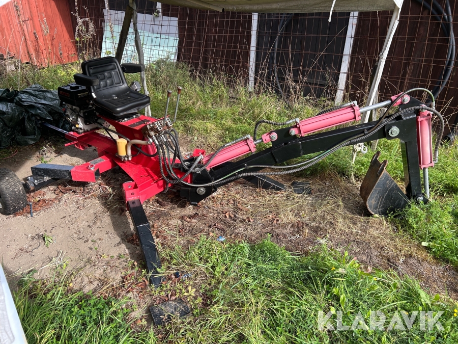 Minigrävare till ATV P.Lindberg