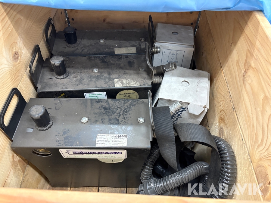 Friskluftsaggregat Sundström SR 49 4 styck