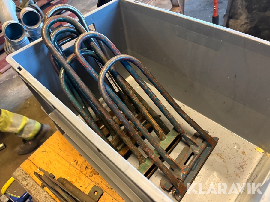 Taksprångsfalsstängare 4 st