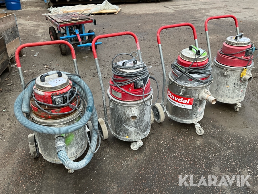 Stoftavskiljare Pullman Ermator VV250 4st