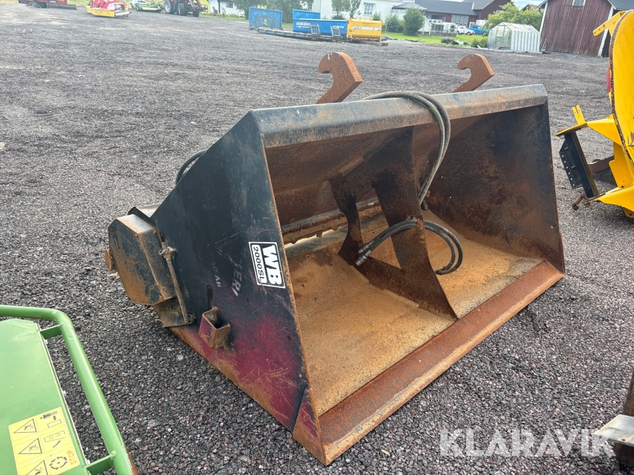 Sandspridare WB 2000SL till Hjullastare