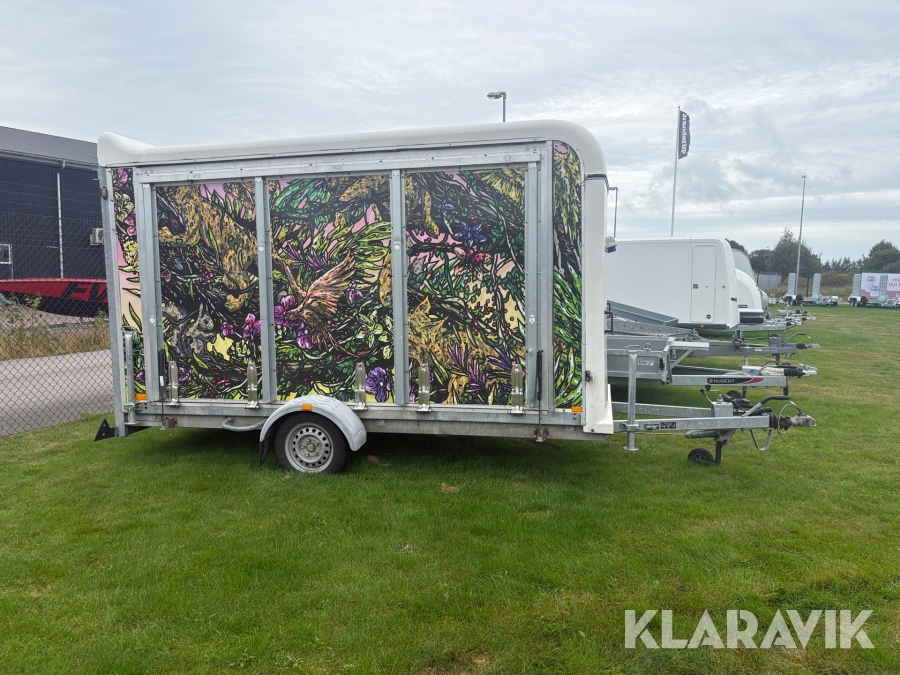 Skåpsläp med öppningsbar sida Brenderup