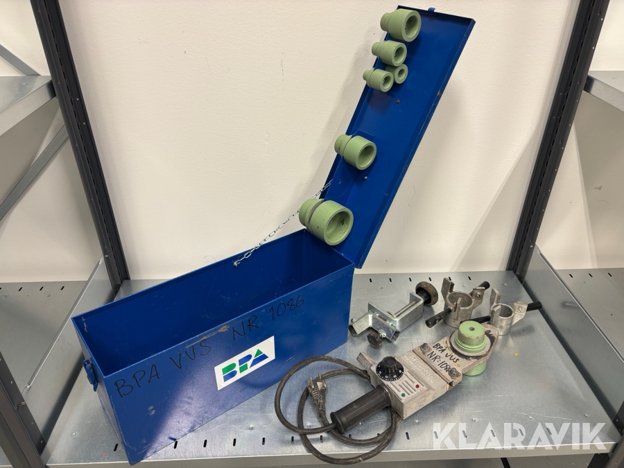 Svets till PP-rör Teonodue Svetsmaskin för plaströr