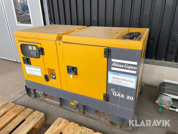 Generator Atlas copco QAS20 19.8 kVA