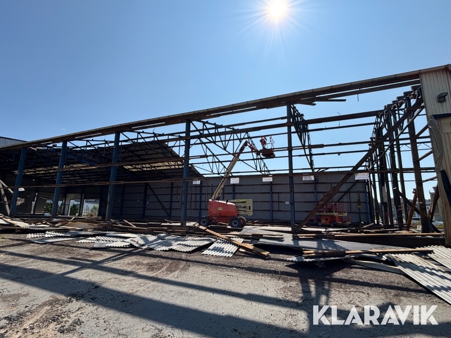 Maskinhall/Industrihall stålstomme