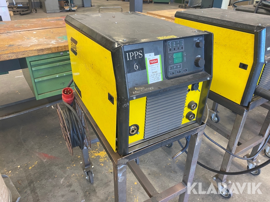 Migsvets MMA svets Esab Mig C3000i