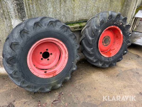 Styrhjul till en Claas Dominator