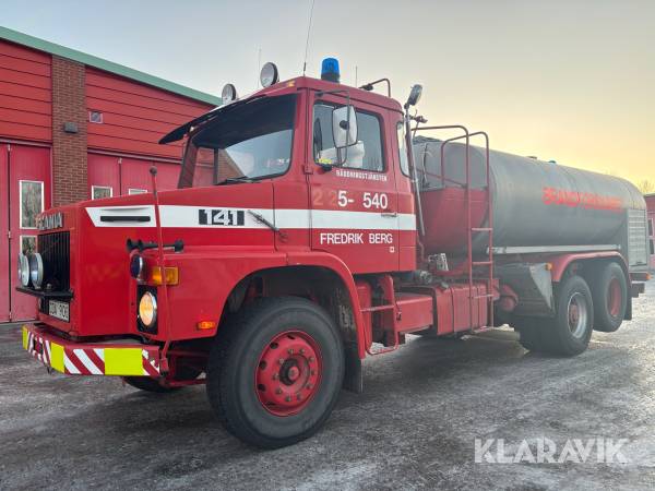 Tankbil Scania LS 141 S 54 240 Brandbil