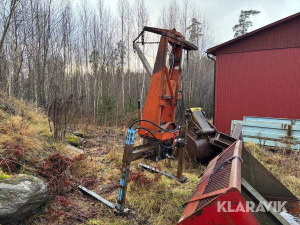 Hydrauliskt spel Väse-kran