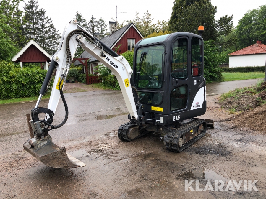 Grävmaskin Bobcat E16