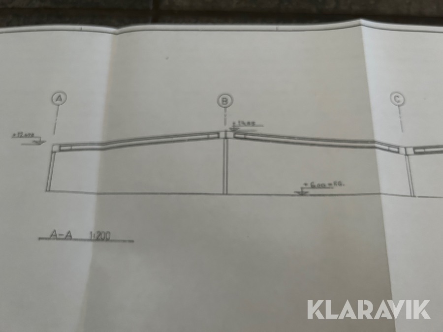 Stomme för maskinhall Strängbetong 8000kvm, Halmstad, Klarav