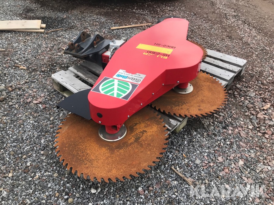 Grensåg Elkaer Hs2300 till slagkraft slyröjare