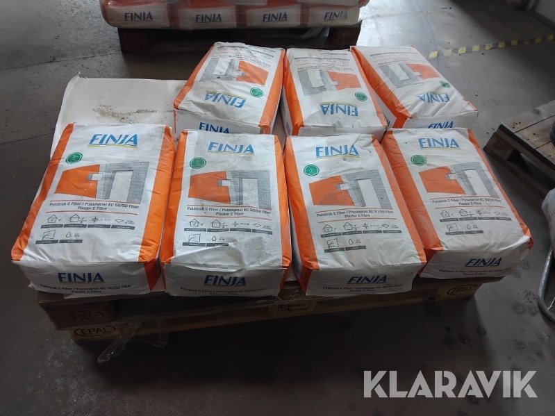 Putsbruk Finja C fiber pumpbar 0-3mm