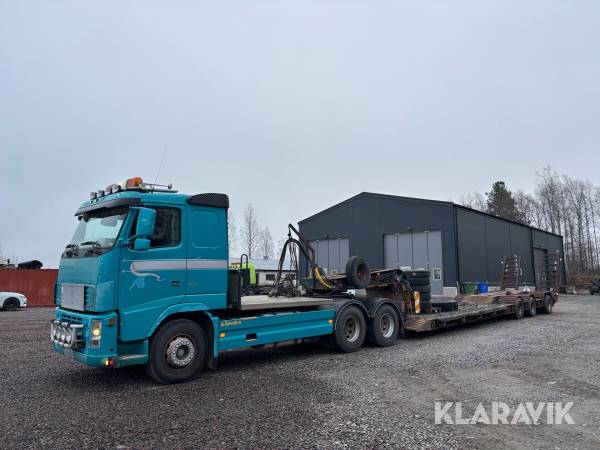 Maskintrailerekipage Volvo 6x4 A-traktor