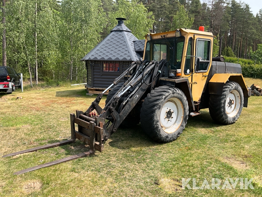 Hjullastare Lundberg Hymas Valmet 343