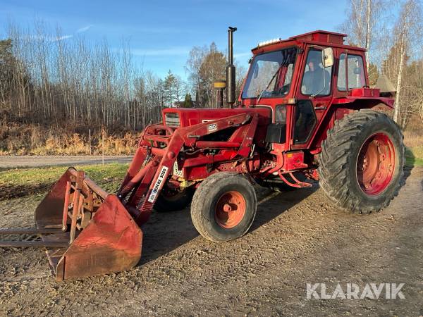 Veterantraktor Volvo BM T650 med lastare