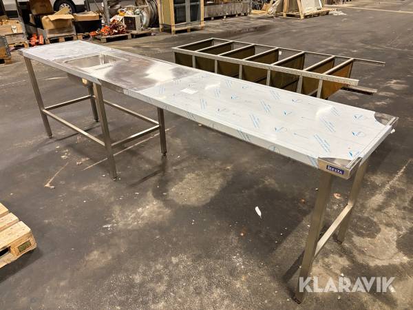 Diskbänk Idesta rostfri