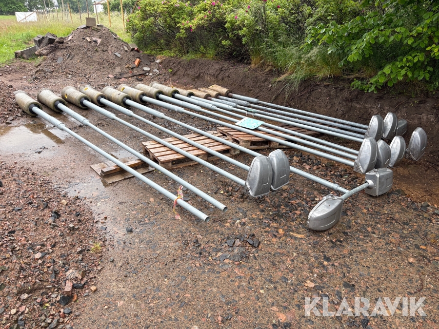 Lyktstolpar 12 st