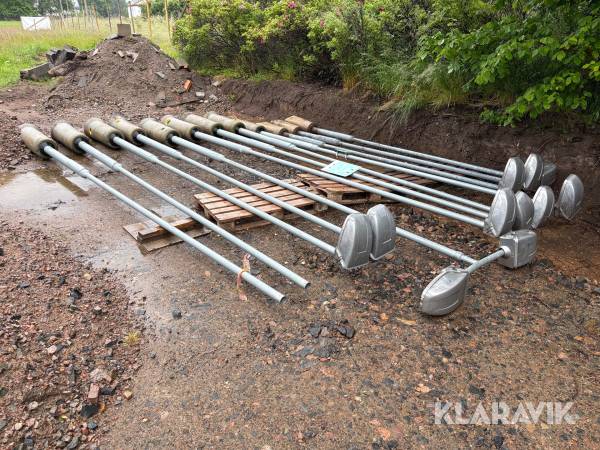 Lyktstolpar 12 st
