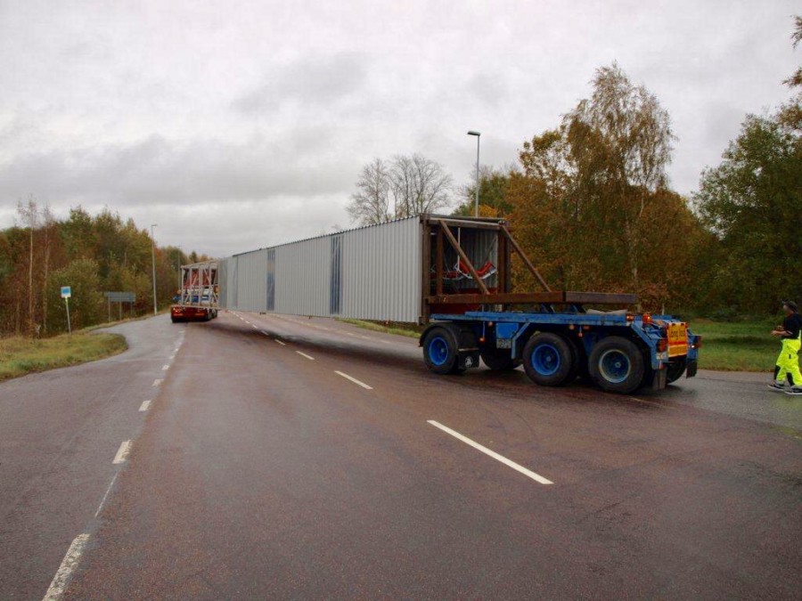 Balkvagn för långtransporter