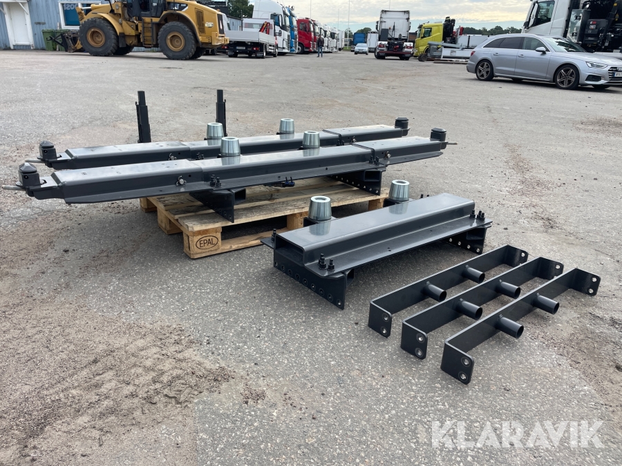 Komplett uppsättning containerfäste till Volvo