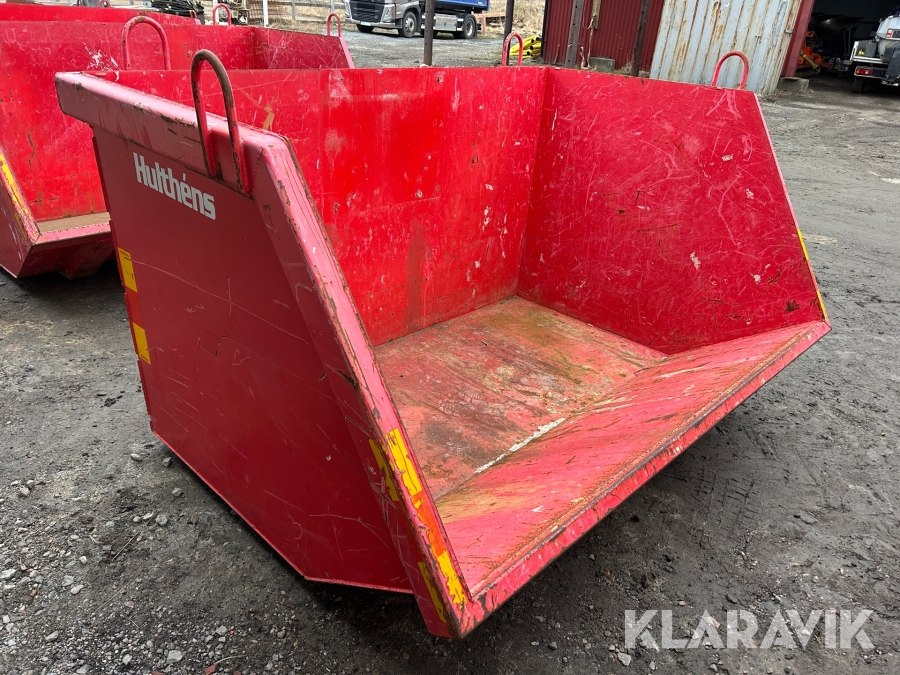 Skräpcontainer Hulténs 2,5 m3