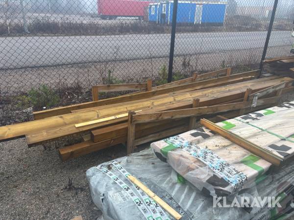 Virkespaket impregnerat