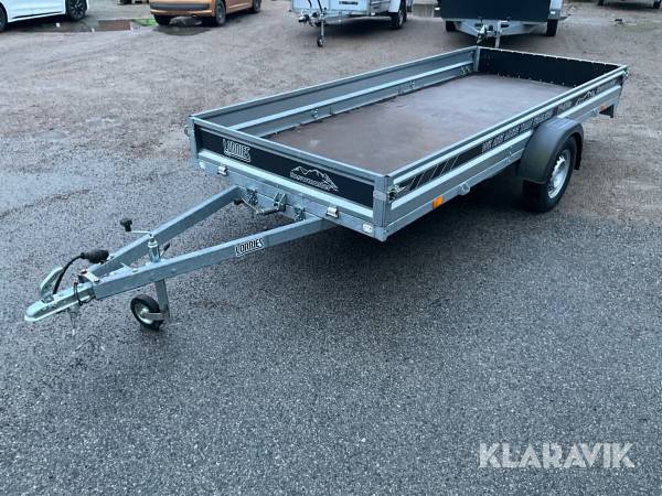 Personbilssläp Lorries med tipp