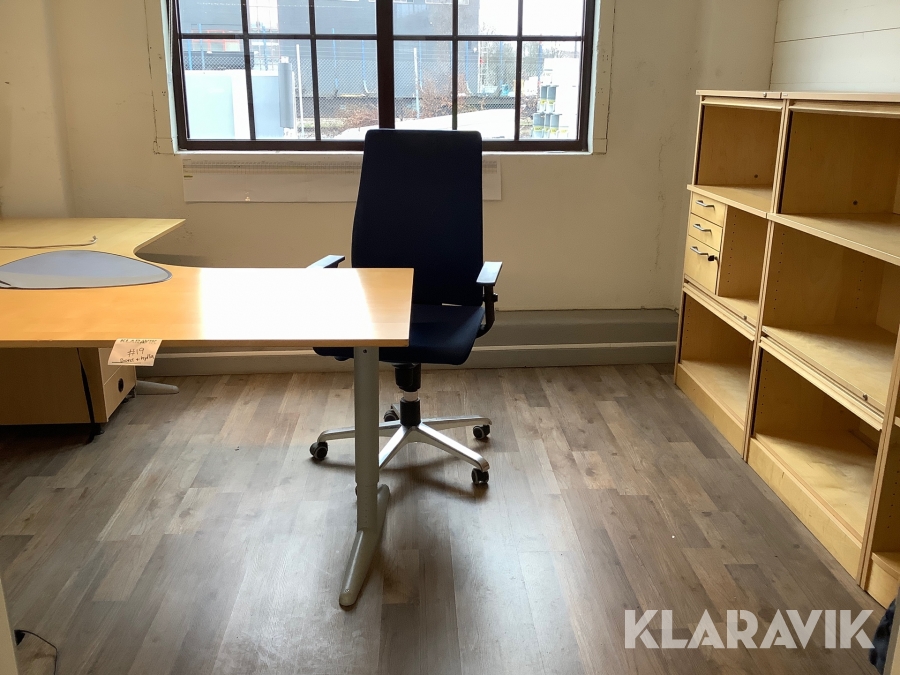 Skrivbordsmöbel Edsbyn 3 delar