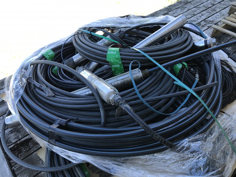 Sänkpumpar mm, 1 pall