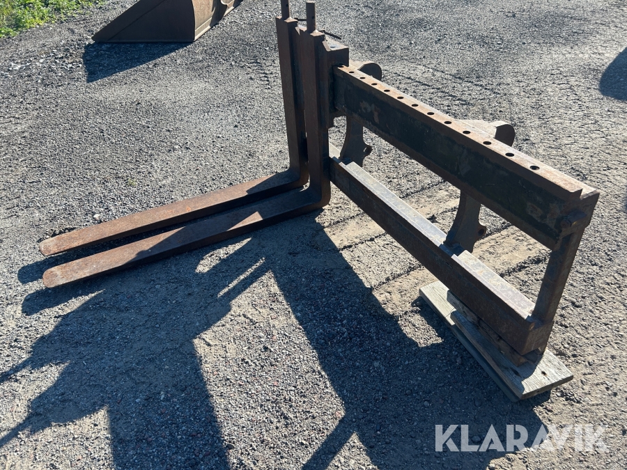 Pallgafflar trima fäste