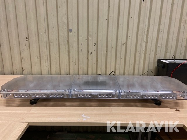 LED Blixtljusramp 1200mm - 12V Inkl kontrollpanel