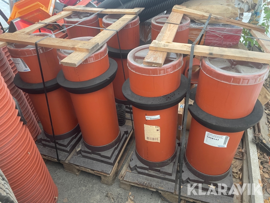 Parti teleskopbrunnar 6 st