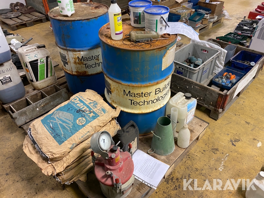 Produkter för betongtillverkning