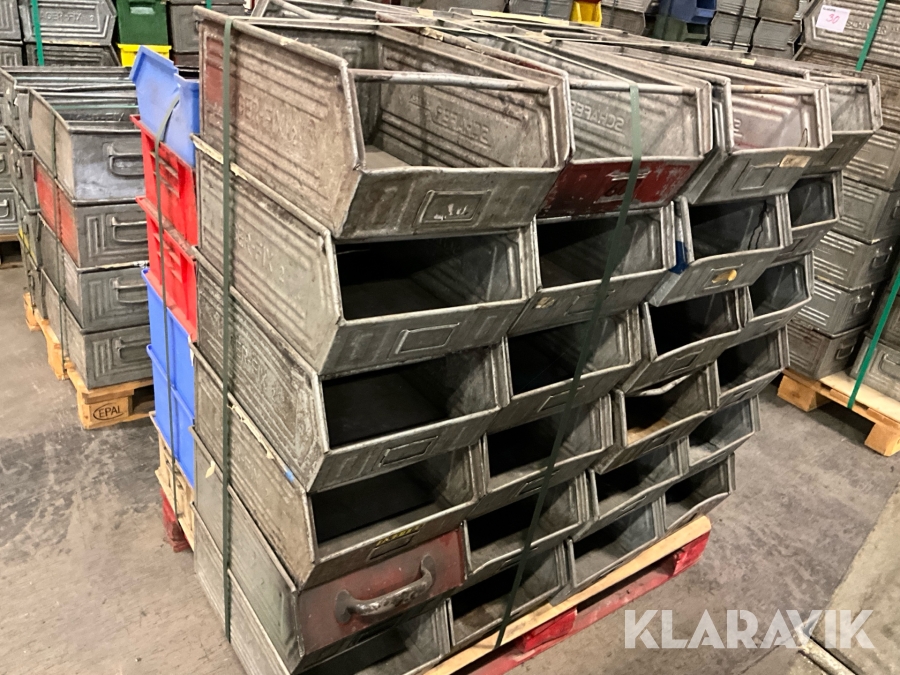 Förvaringslådor Sandbergs / Schäfer Lager-Fix 42 st