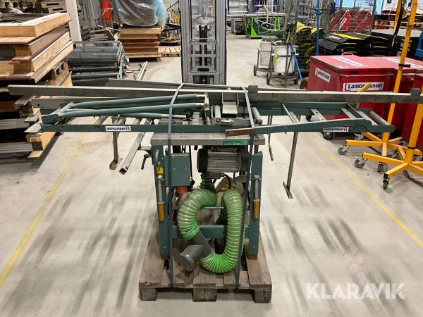 Byggsåg Gjärdesåg 1603 med rullbord