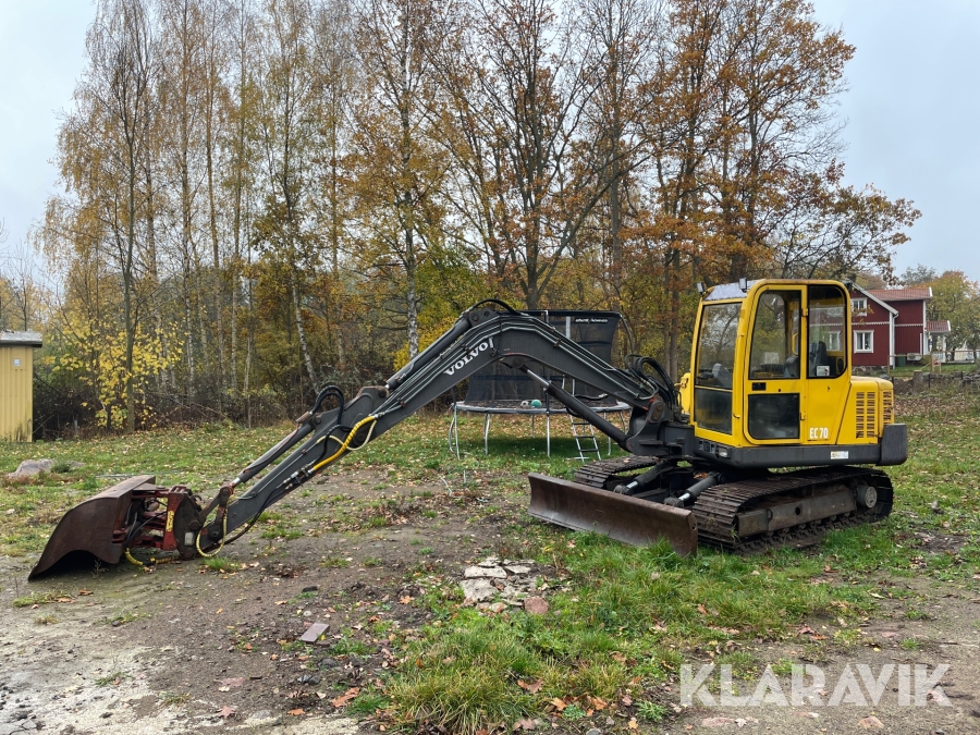 Grävmaskin Volvo EC70