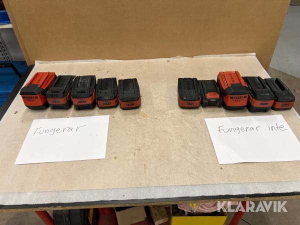 Batterier Hilti