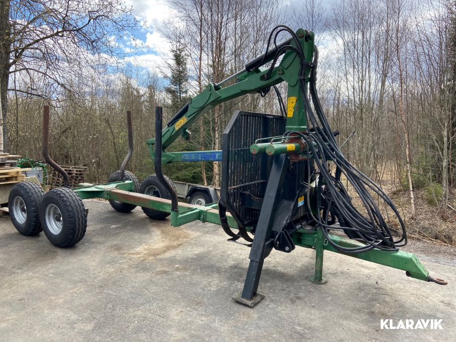 Timmervagn Kellfri GL53 8 ton