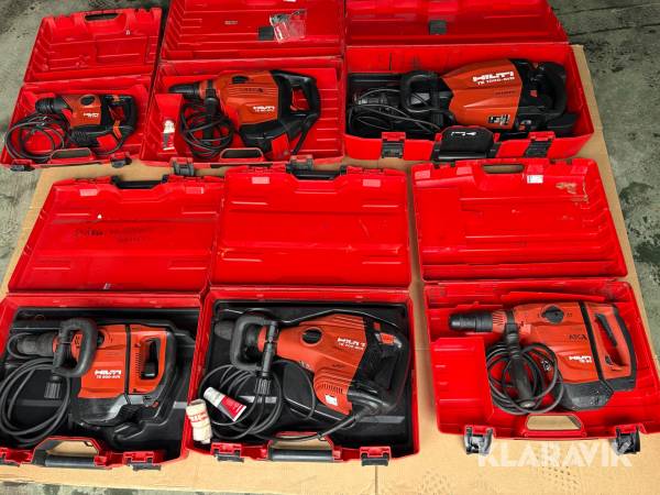 Kombihammare, Mejselhammare Hilti 6 st