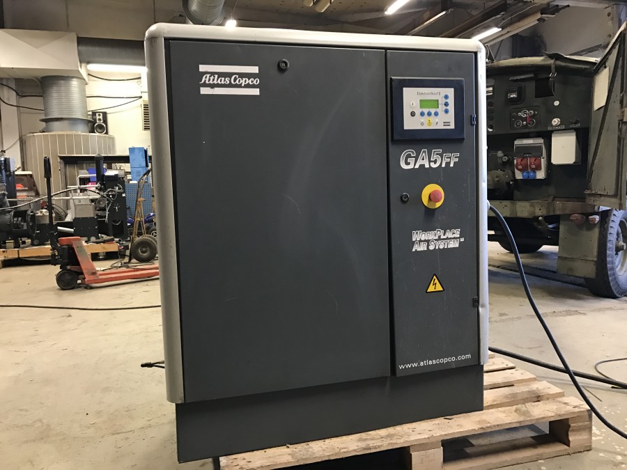 Skruvkompressor  Atlas Copco 