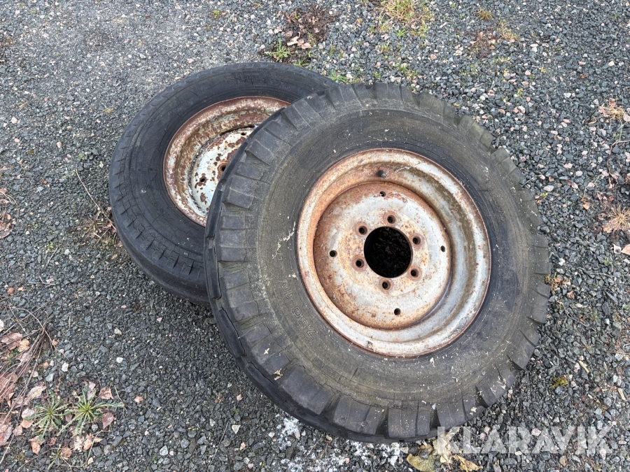 Lantbruksdäck 7,50-16, 2st