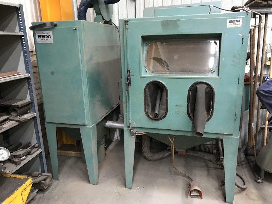 Blästerskåp / Blästermaskin
