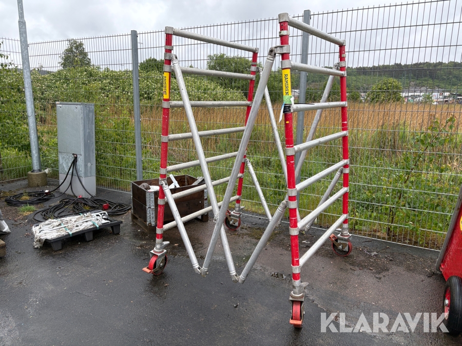 Aluminium rullställning grundsektion Instant Zip-up