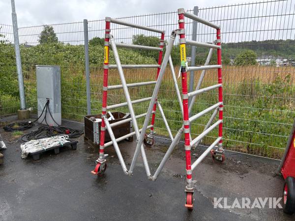 Aluminium rullställning grundsektion Instant Zip-up